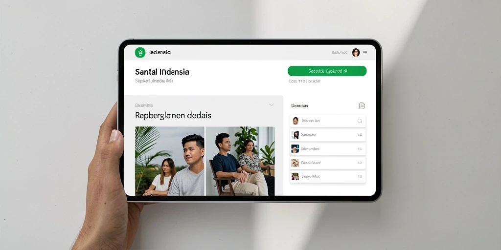 Antarmuka pengguna yang mudah dinavigasi.