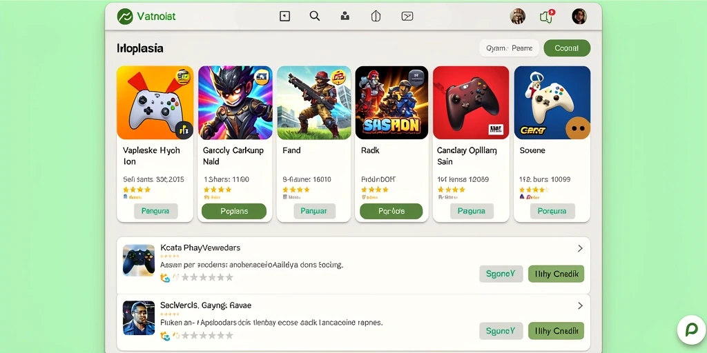 Tampilan antarmuka yang ramah pengguna.