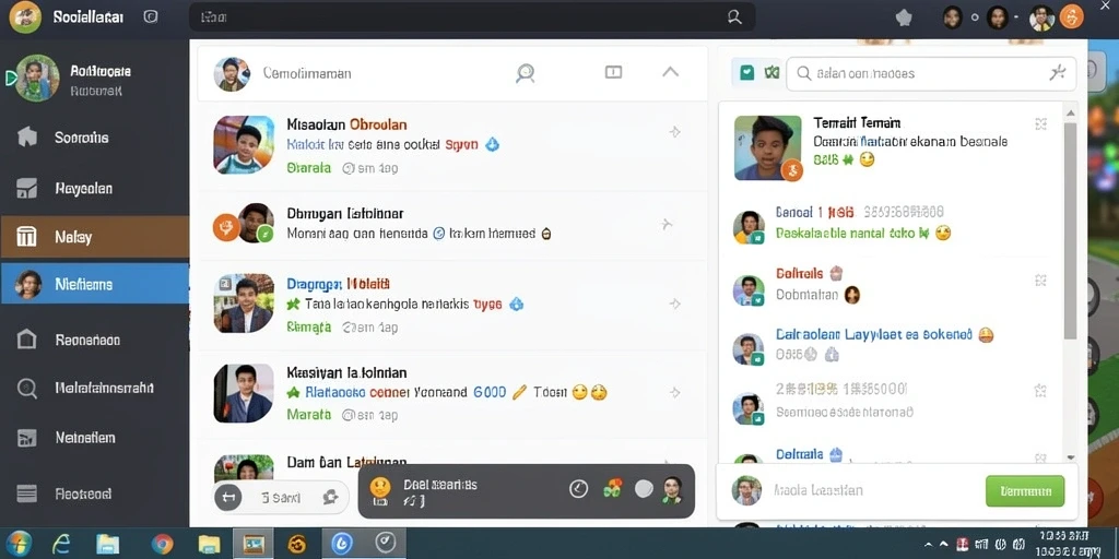 Tampilan awal aplikasi yang menarik dan mudah dinavigasi.