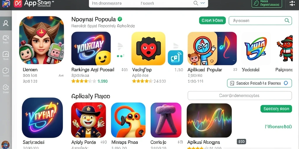 Tampilan antarmuka yang modern dan menarik.
