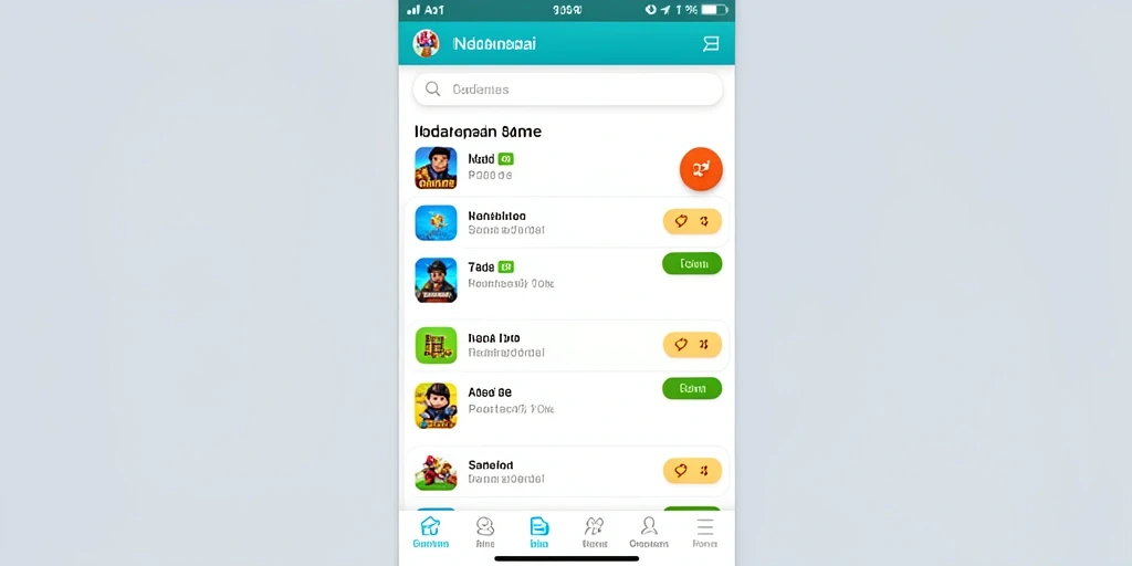 Gambaran antarmuka yang menarik dan user-friendly.