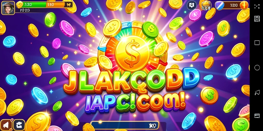 Tampilan utama aplikasi PLAYWIN yang menarik.