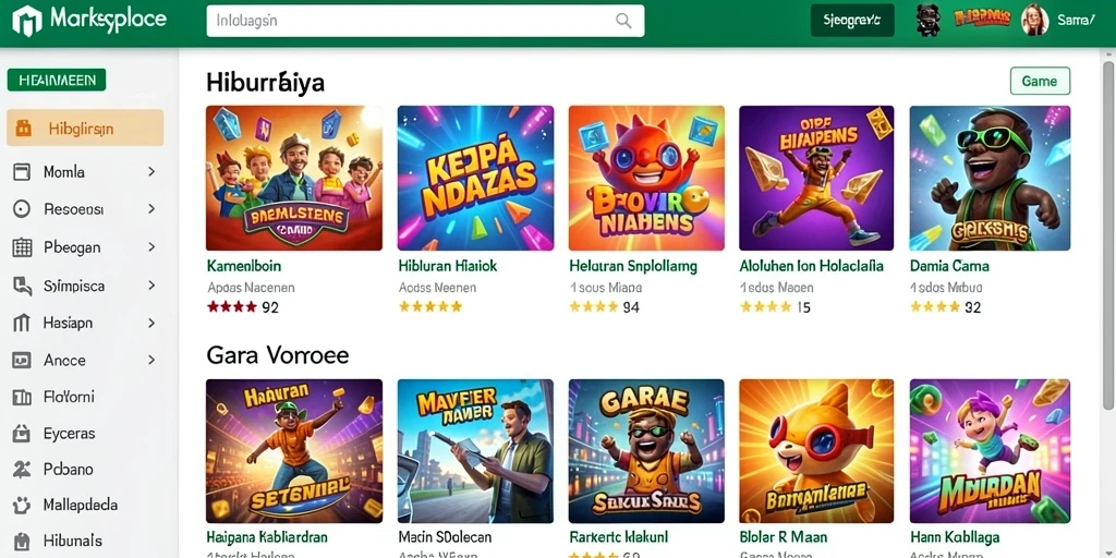 Antarmuka aplikasi yang menarik dan mudah digunakan.